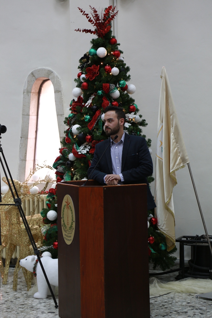 مؤتمر صحفي خاص بإحتفالات أعياد الميلاد المجيدة في دار بلدية بيت لحم