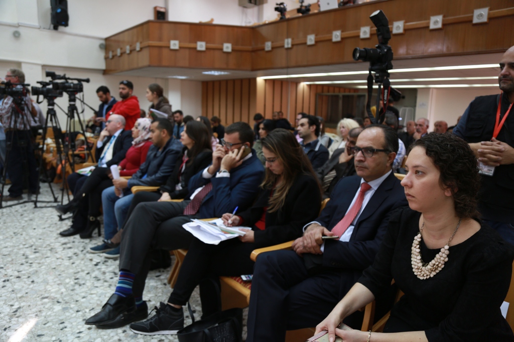 مؤتمر صحفي خاص بإحتفالات أعياد الميلاد المجيدة في دار بلدية بيت لحم