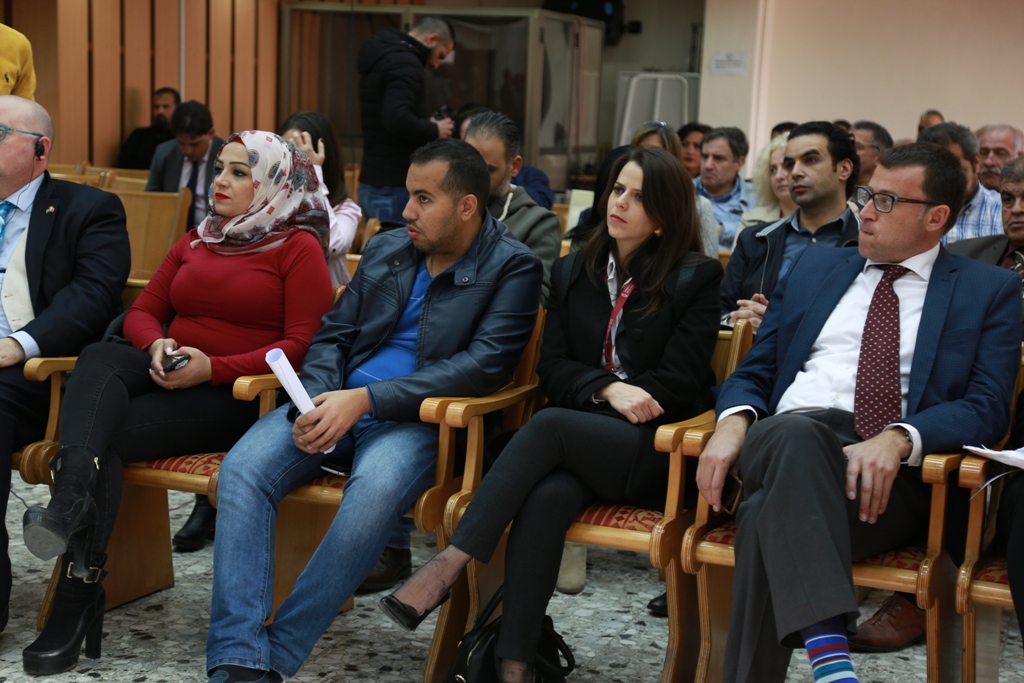 مؤتمر صحفي خاص بإحتفالات أعياد الميلاد المجيدة في دار بلدية بيت لحم