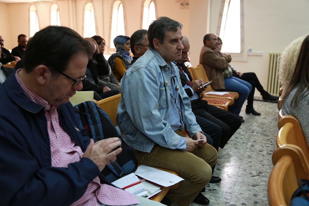 مؤتمر صحفي خاص بإحتفالات أعياد الميلاد المجيدة في دار بلدية بيت لحم