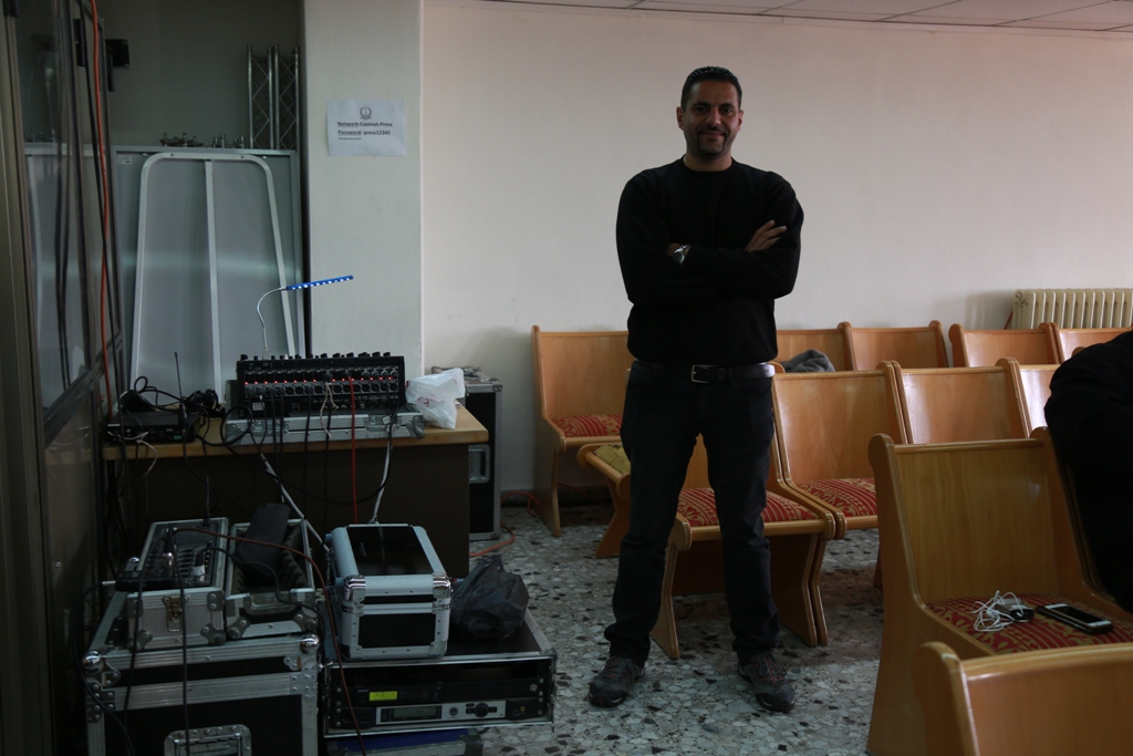 مؤتمر صحفي خاص بإحتفالات أعياد الميلاد المجيدة في دار بلدية بيت لحم