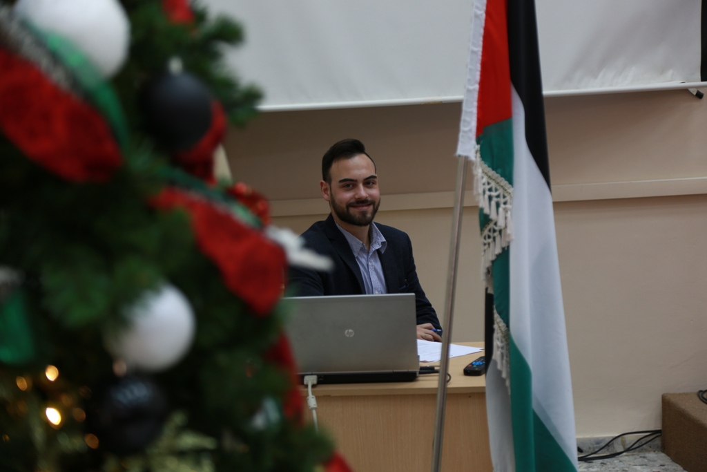 مؤتمر صحفي خاص بإحتفالات أعياد الميلاد المجيدة في دار بلدية بيت لحم