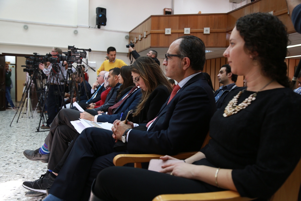 مؤتمر صحفي خاص بإحتفالات أعياد الميلاد المجيدة في دار بلدية بيت لحم