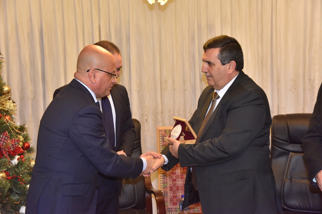 رئيس وأعضاء مجلس بلدية بيت لحم يستقبلون وفداً مالطياً رفيع المستوى يترأسه وزير العدل والثقافة والحكم المحلي المالطي