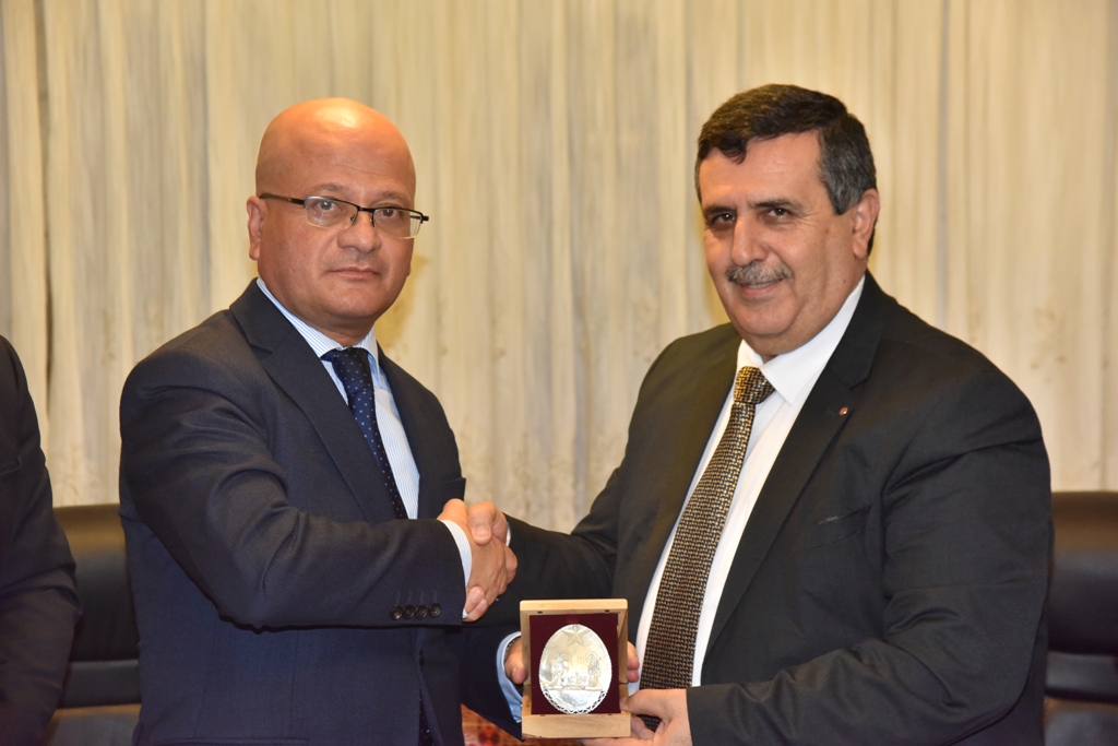 رئيس وأعضاء مجلس بلدية بيت لحم يستقبلون وفداً مالطياً رفيع المستوى يترأسه وزير العدل والثقافة والحكم المحلي المالطي