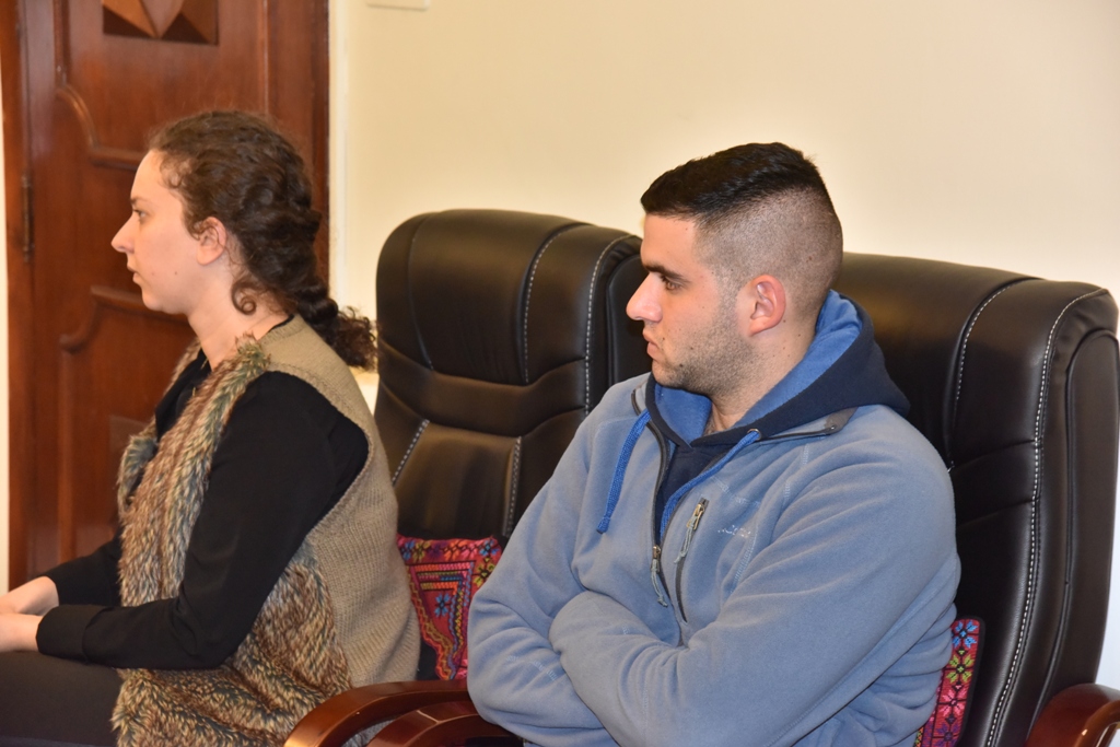 لقاء بين بلدية بيت لحم وجمعية التنمية المجتمعية والتعليم المستمر من أجل التحضير لتنفيذ حزمة من الأنشطة والبرامج ضمن مشروع مجتمعات مزدهرة 