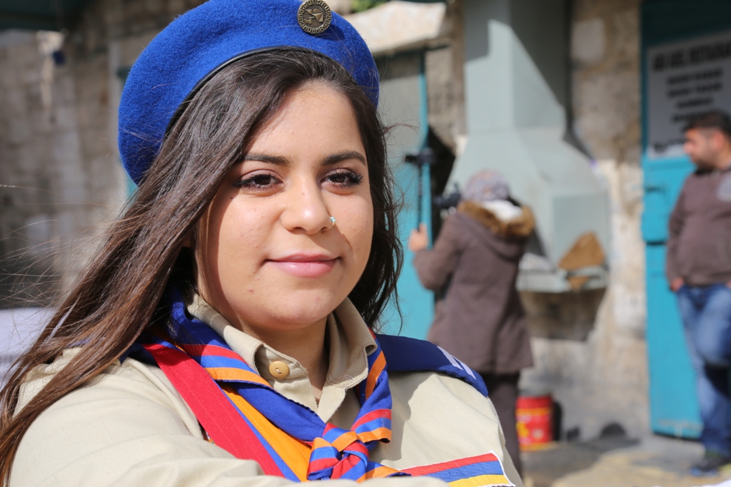 رئيس وأعضاء مجلس بلدية بيت لحم يشاركون في استقبال غبطة بطريرك الأرمن نورهان مانوجيان