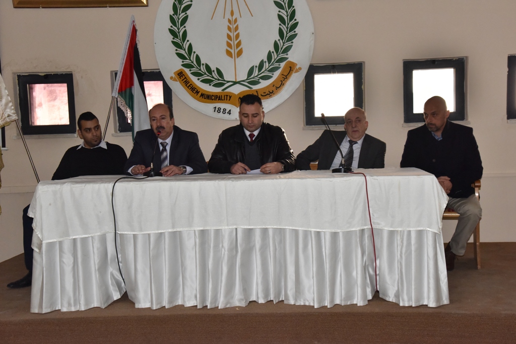 بلدية بيت لحم تنظم لقاءً لسكان شارعي القناطر ومار يوسف
