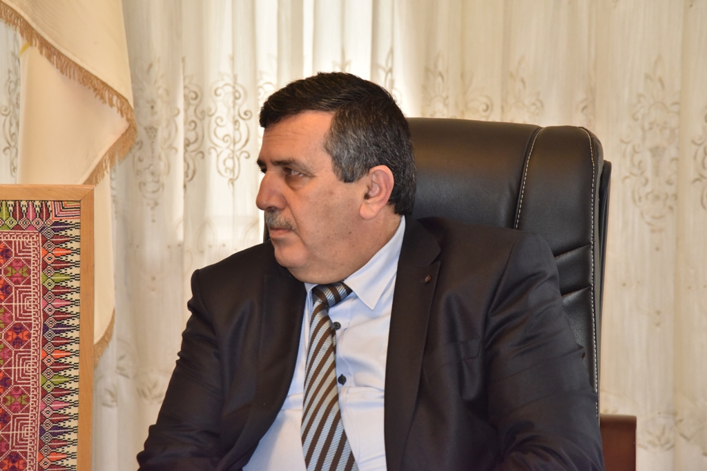 رئيس بلدية بيت لحم يستقبل وفد أخوية الرحمة 