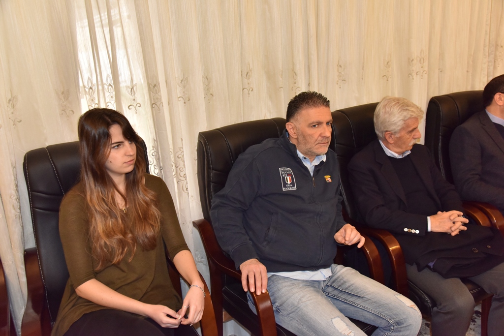 رئيس بلدية بيت لحم يستقبل وفد أخوية الرحمة 