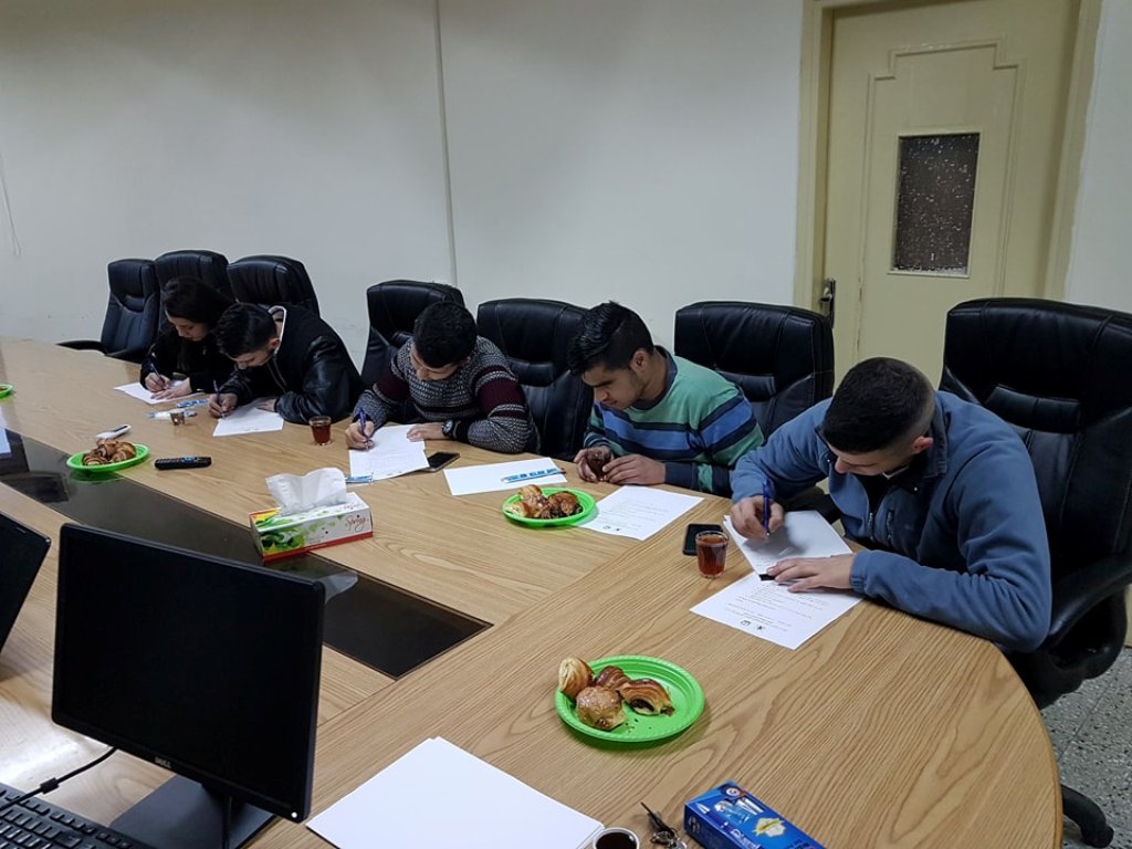 مجلس شبابي بيت لحم يشارك في ورشة عمل حول صياغة الخبر الصحفي نظمتها بلدية بيت لحم