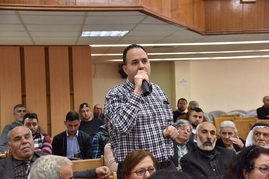 إنجاز الخطة التنموية الإستراتيجية لمدينة بيت لحم للأعوام 2018-2021 وإطلاقها خلال لقاء مجتمعي في بلدية بيت لحم