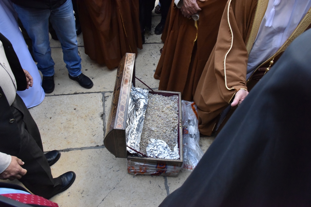 رئيس بلدية بيت لحم يشارك في إستقبال وزير الخارجية العُماني