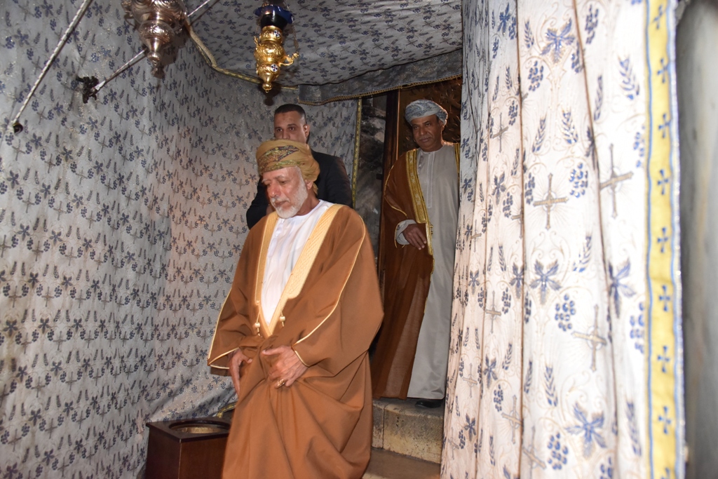 رئيس بلدية بيت لحم يشارك في إستقبال وزير الخارجية العُماني