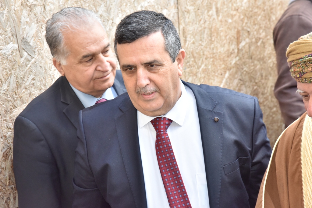 رئيس بلدية بيت لحم يشارك في إستقبال وزير الخارجية العُماني