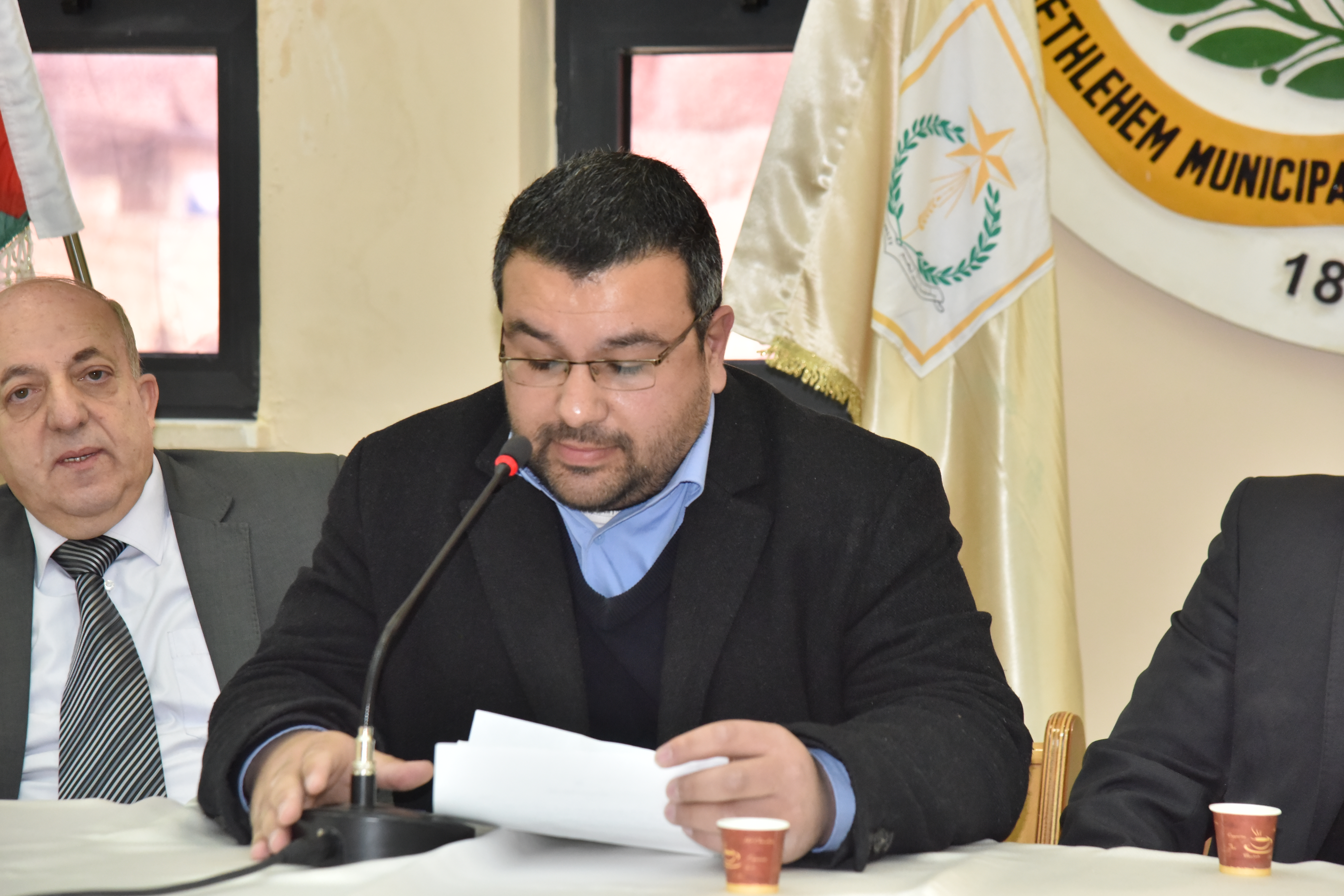 بلدية بيت لحم تعقد لقاءها الأول ضمن لقاءات لجنة التواصل مع المجتمع مع أهالي حي الفواغرة ( الفراحية )