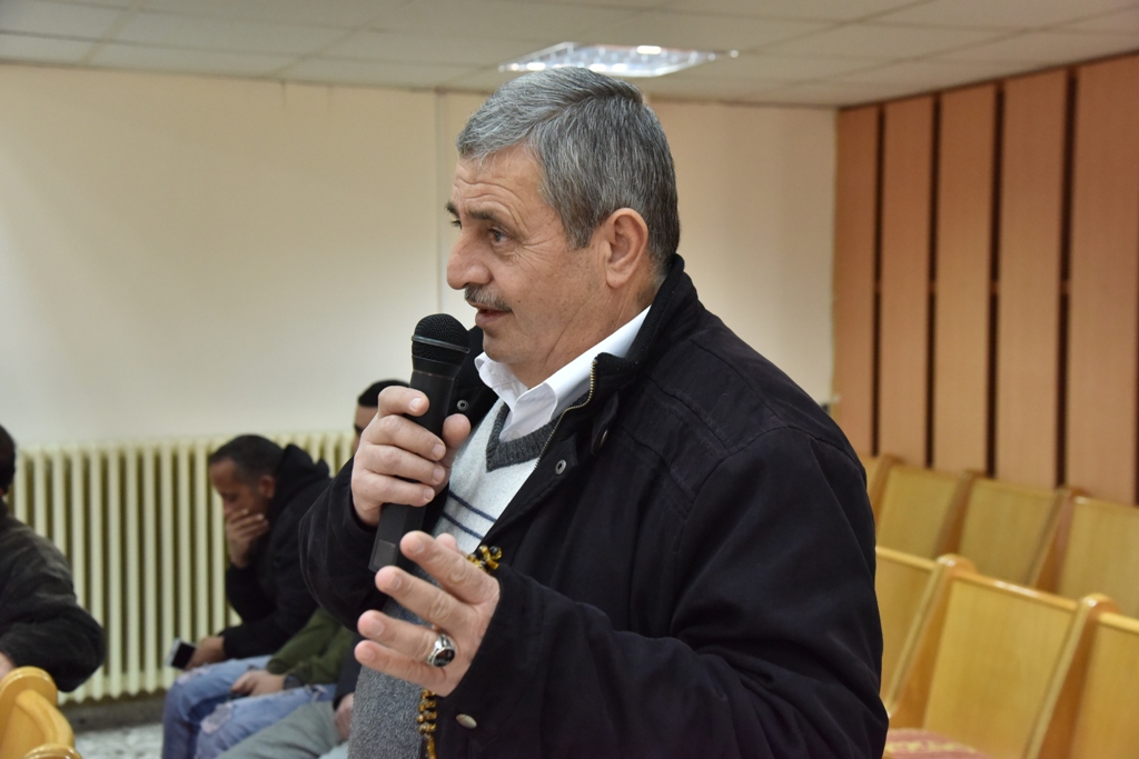 بلدية بيت لحم تعقد لقاءها الأول ضمن لقاءات لجنة التواصل مع المجتمع مع أهالي حي الفواغرة ( الفراحية )