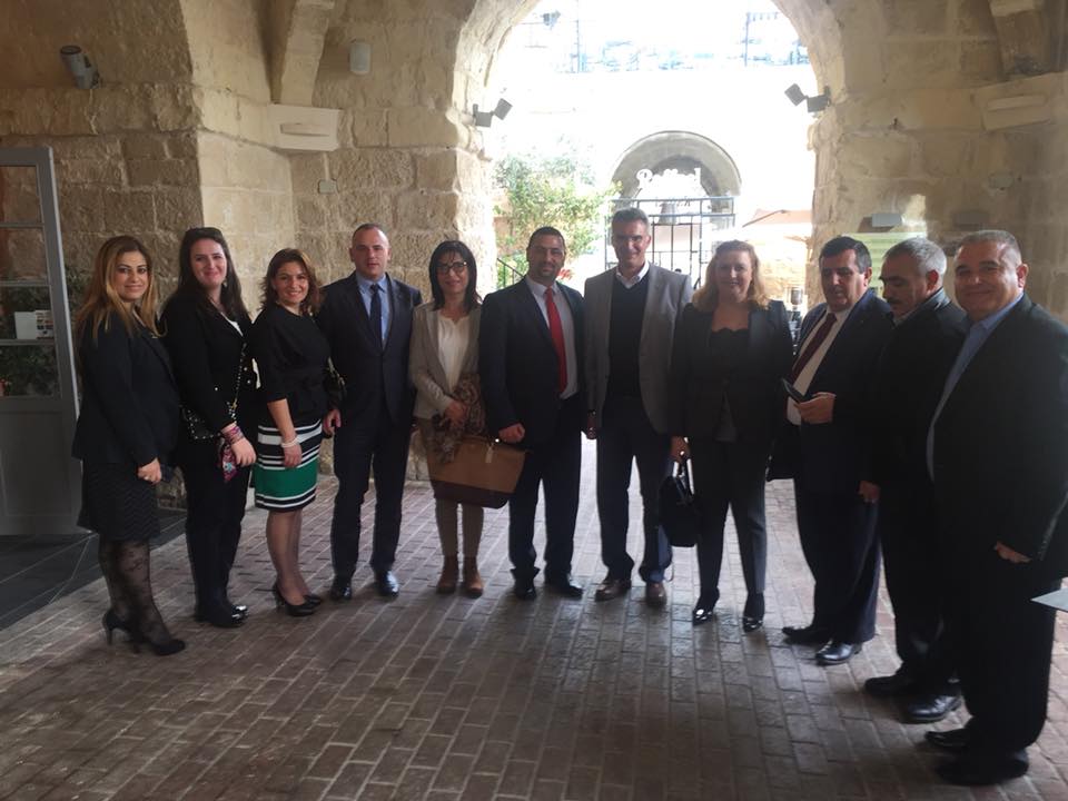 رئيس بلدية بيت لحم يشارك في منتدى البحر الأبيض المتوسط للسياحة في جمهورية مالطا