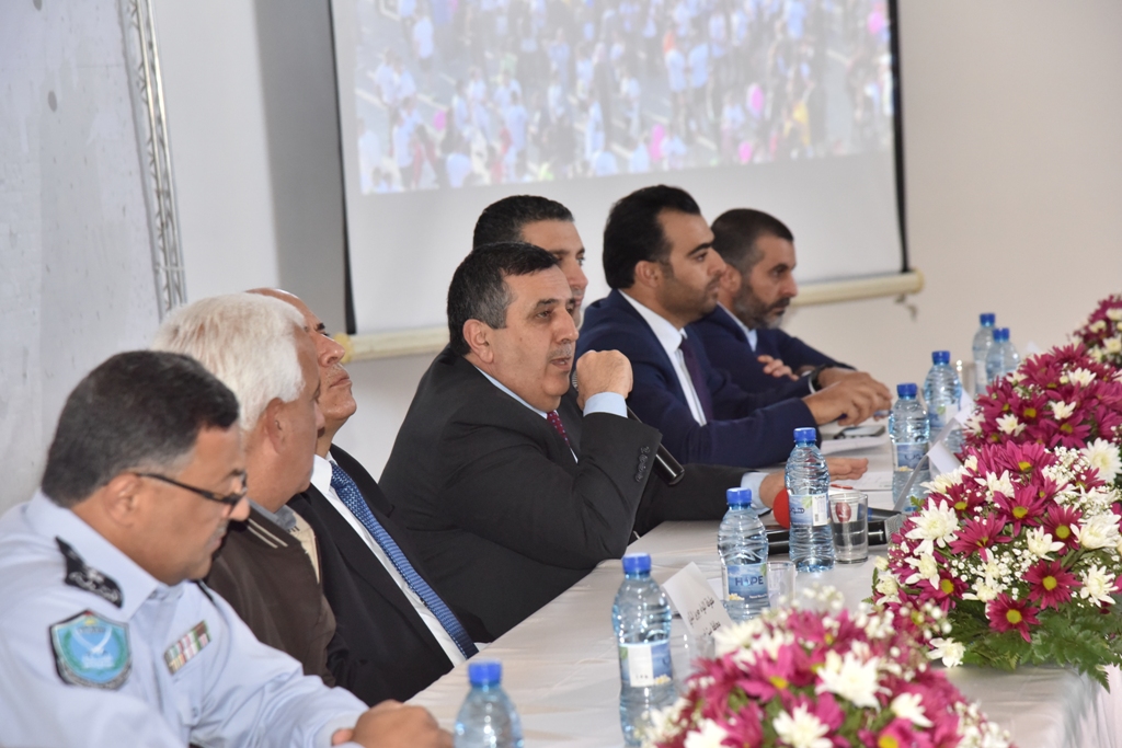  المؤتمر الصحفي الخاص للإعلان عن ماراثون فلسطين السادس من مركز السلام بيت لحم 