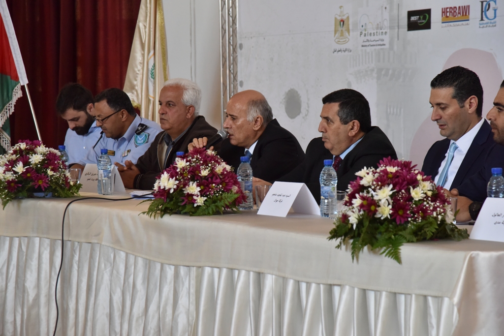  المؤتمر الصحفي الخاص للإعلان عن ماراثون فلسطين السادس من مركز السلام بيت لحم 