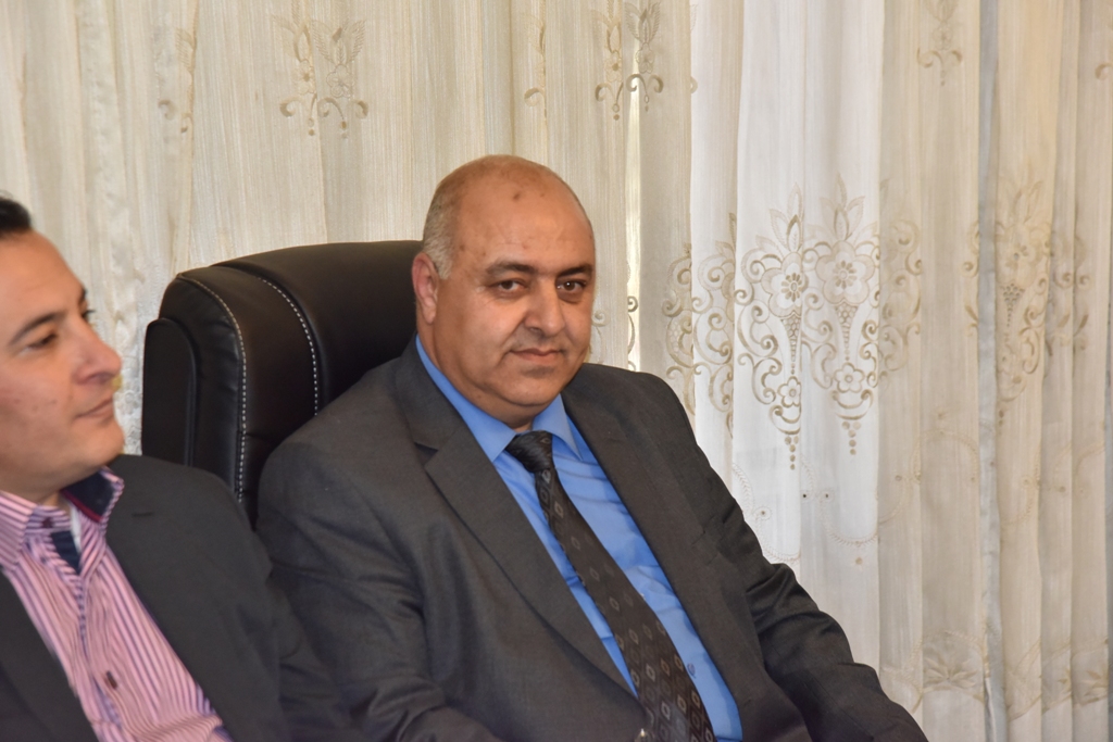 رئيس وأعضاء مجلس بلدية بيت لحم يستقبلون وفداً قضائياً أوروبياً ومديرة المعهد القضائي الفلسطيني في دار البلدية