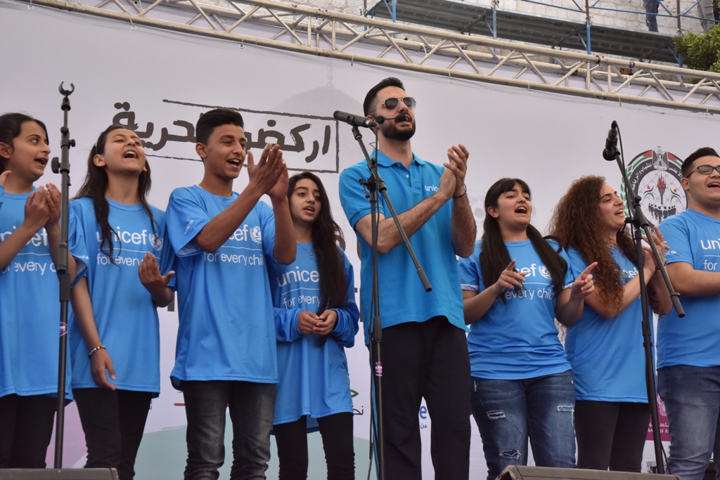 انطلاق ماراثون فلسطين الدولي السادس من ساحة المهد في  بيت لحم