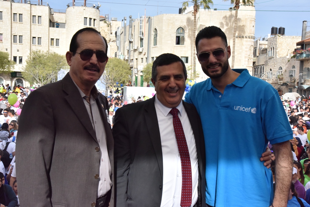 انطلاق ماراثون فلسطين الدولي السادس من ساحة المهد في  بيت لحم