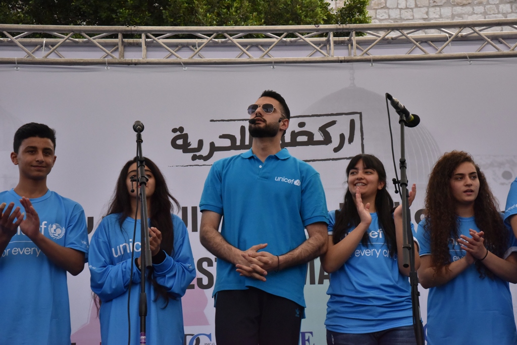 انطلاق ماراثون فلسطين الدولي السادس من ساحة المهد في  بيت لحم