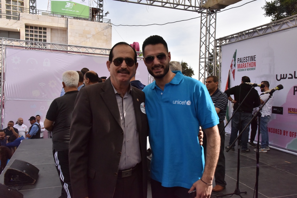 انطلاق ماراثون فلسطين الدولي السادس من ساحة المهد في  بيت لحم