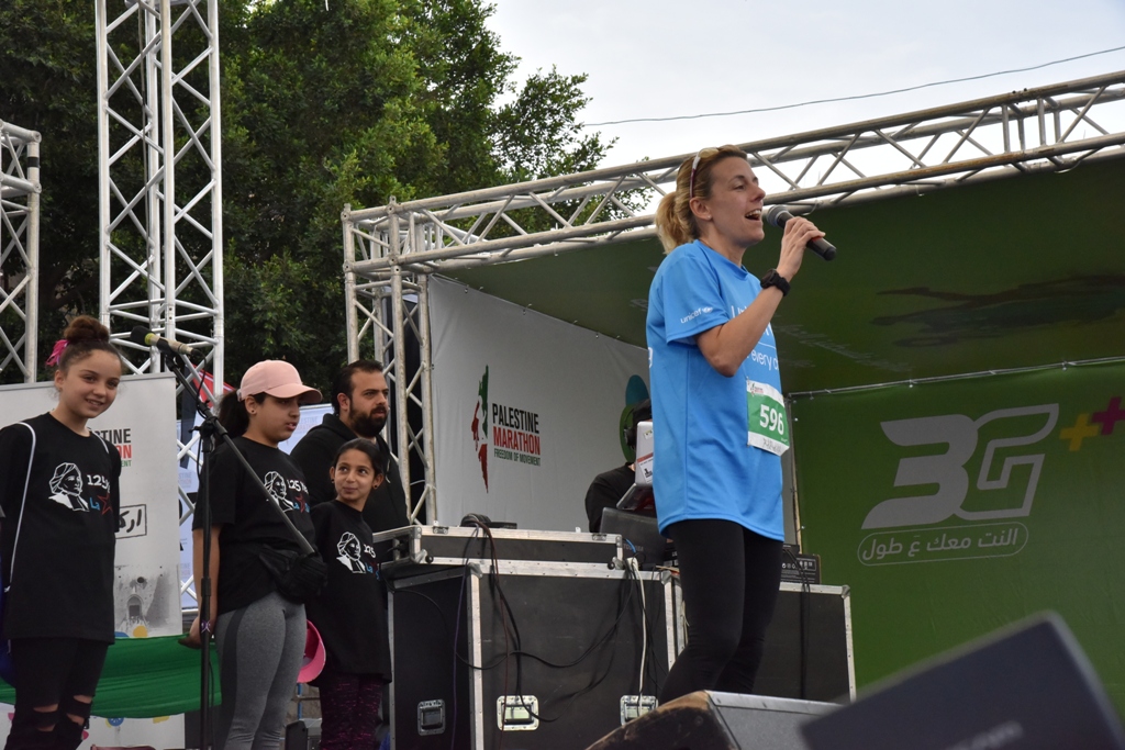 انطلاق ماراثون فلسطين الدولي السادس من ساحة المهد في  بيت لحم