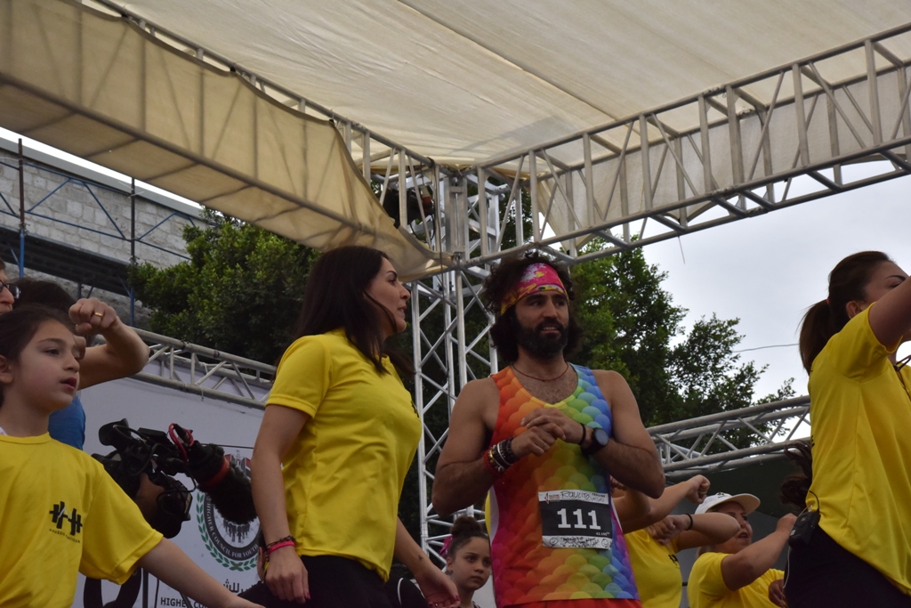 انطلاق ماراثون فلسطين الدولي السادس من ساحة المهد في  بيت لحم