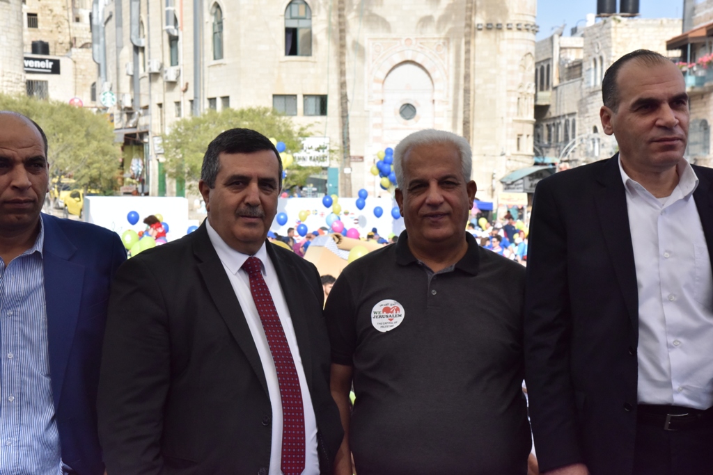 انطلاق ماراثون فلسطين الدولي السادس من ساحة المهد في  بيت لحم