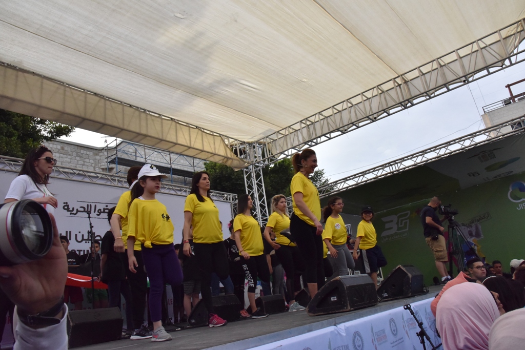 انطلاق ماراثون فلسطين الدولي السادس من ساحة المهد في  بيت لحم