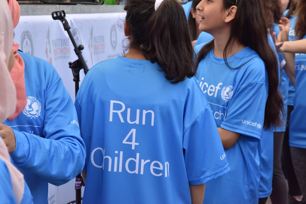 انطلاق ماراثون فلسطين الدولي السادس من ساحة المهد في  بيت لحم