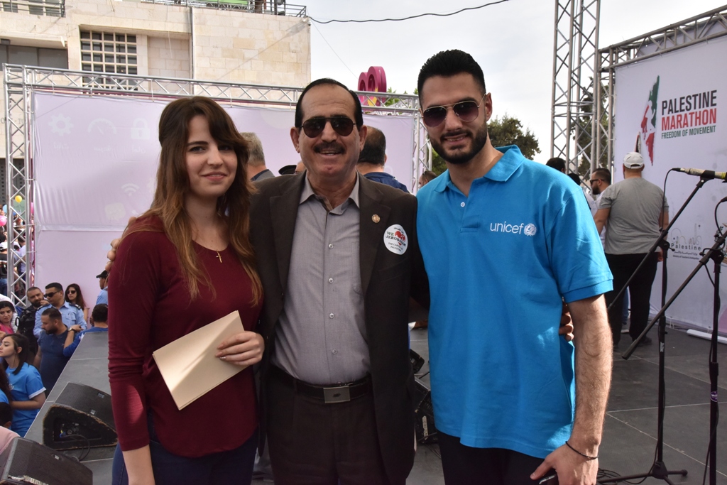 انطلاق ماراثون فلسطين الدولي السادس من ساحة المهد في  بيت لحم