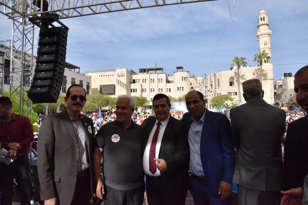 انطلاق ماراثون فلسطين الدولي السادس من ساحة المهد في  بيت لحم