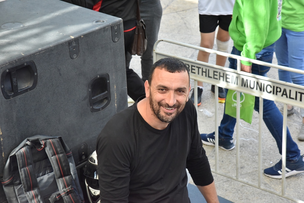 انطلاق ماراثون فلسطين الدولي السادس من ساحة المهد في  بيت لحم