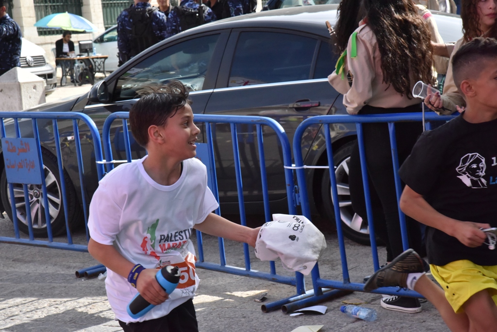 انطلاق ماراثون فلسطين الدولي السادس من ساحة المهد في  بيت لحم