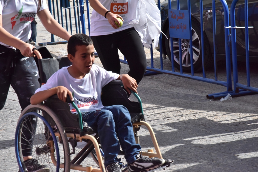 انطلاق ماراثون فلسطين الدولي السادس من ساحة المهد في  بيت لحم