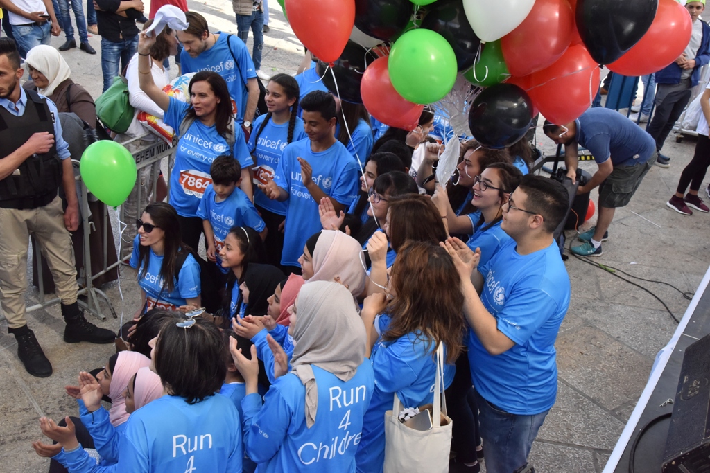 انطلاق ماراثون فلسطين الدولي السادس من ساحة المهد في  بيت لحم