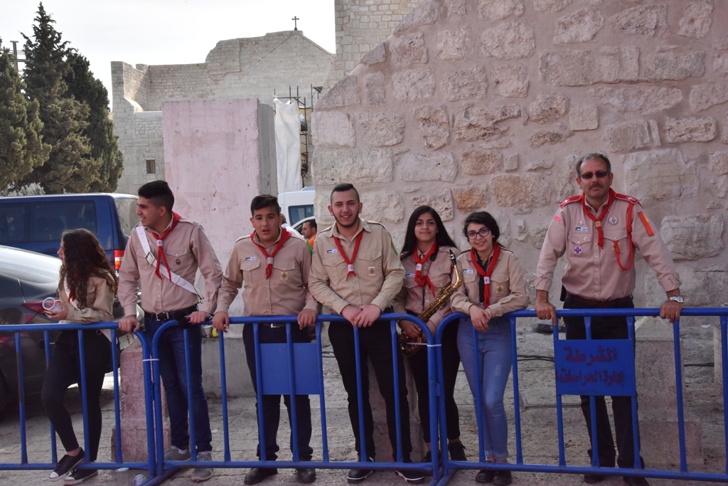 انطلاق ماراثون فلسطين الدولي السادس من ساحة المهد في  بيت لحم