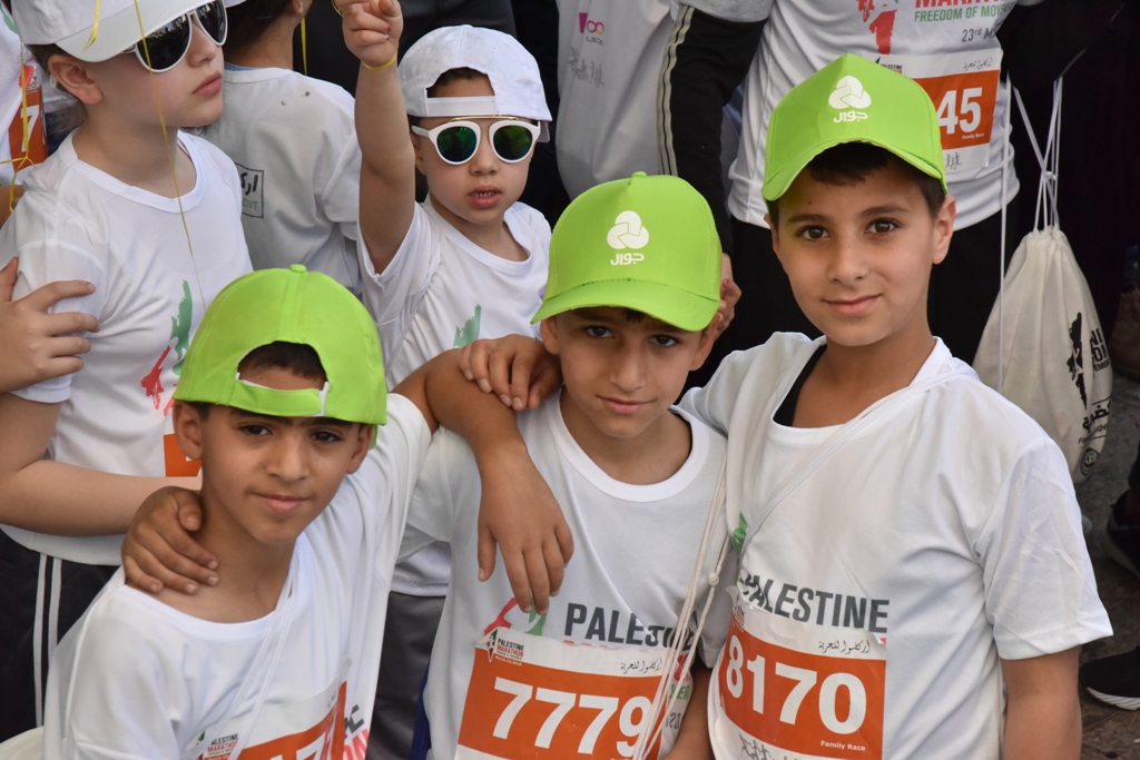 انطلاق ماراثون فلسطين الدولي السادس من ساحة المهد في  بيت لحم