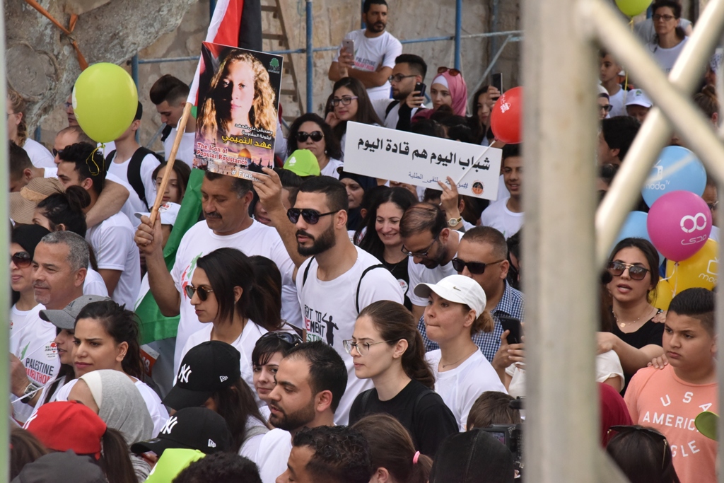 انطلاق ماراثون فلسطين الدولي السادس من ساحة المهد في  بيت لحم