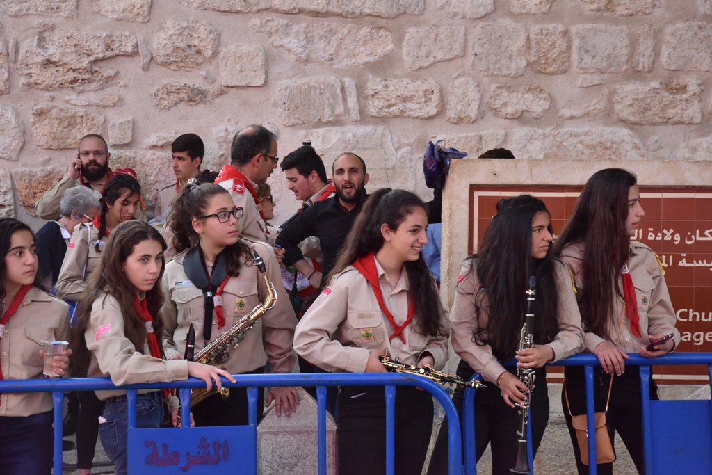 انطلاق ماراثون فلسطين الدولي السادس من ساحة المهد في  بيت لحم