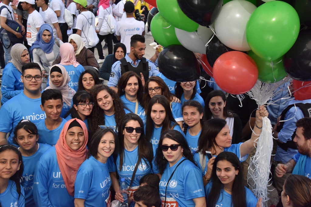 انطلاق ماراثون فلسطين الدولي السادس من ساحة المهد في  بيت لحم