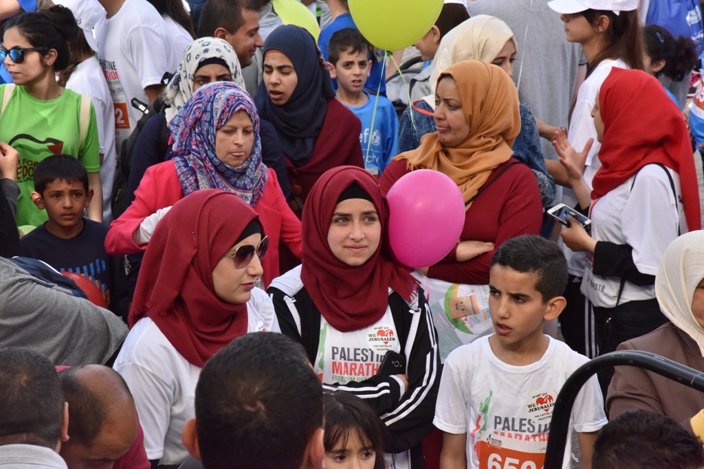 انطلاق ماراثون فلسطين الدولي السادس من ساحة المهد في  بيت لحم