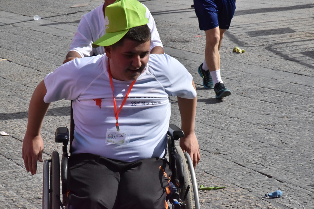 انطلاق ماراثون فلسطين الدولي السادس من ساحة المهد في  بيت لحم