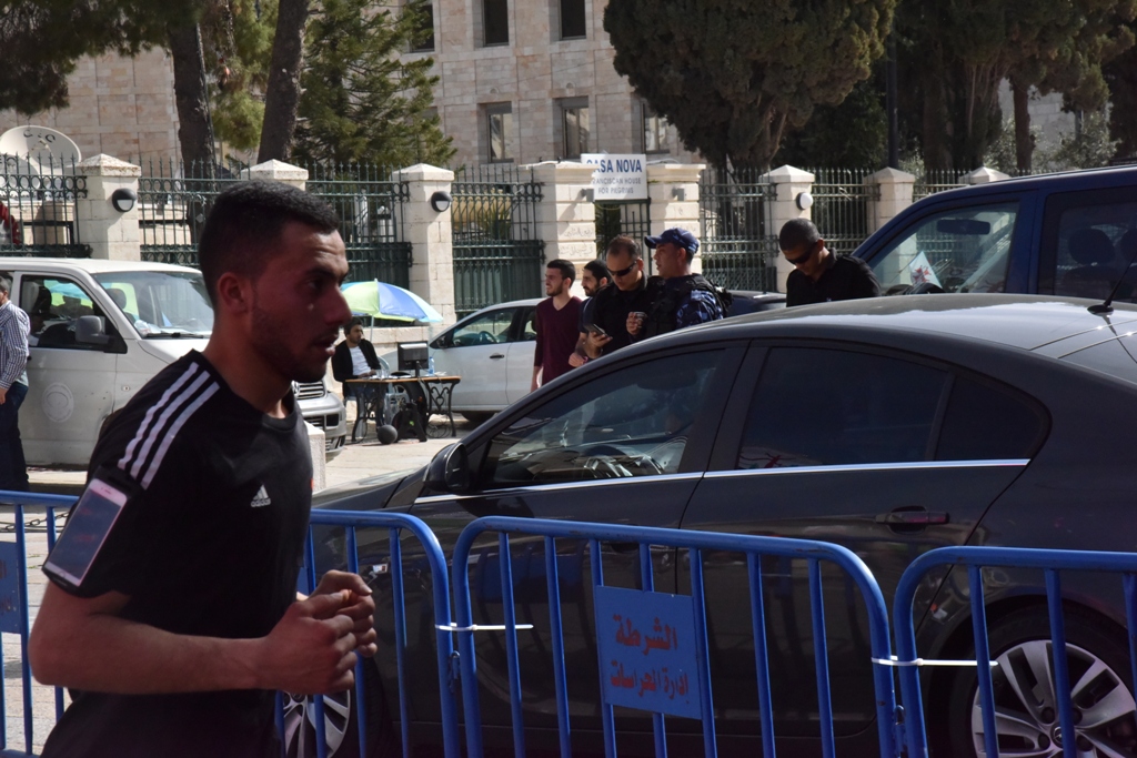 انطلاق ماراثون فلسطين الدولي السادس من ساحة المهد في  بيت لحم