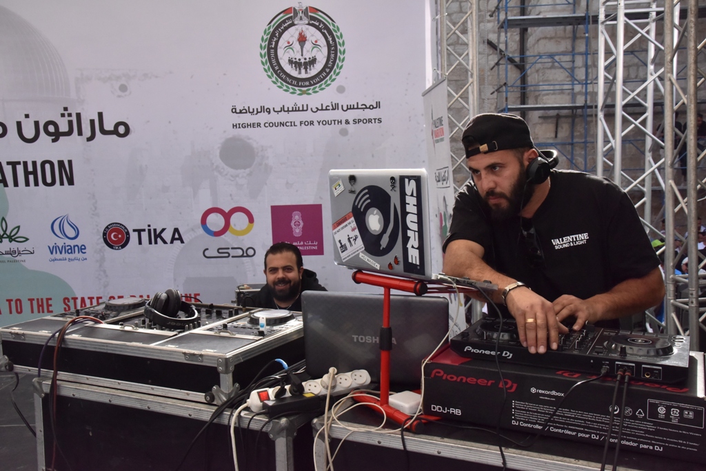 انطلاق ماراثون فلسطين الدولي السادس من ساحة المهد في  بيت لحم