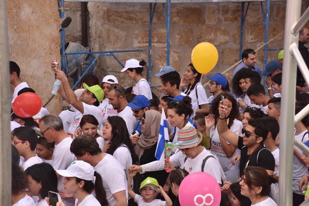 انطلاق ماراثون فلسطين الدولي السادس من ساحة المهد في  بيت لحم